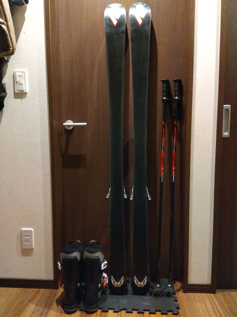 美品【ハイエンド】K2 学生・男女兼用/スキーフルセット・メンテ・WAX済み✔