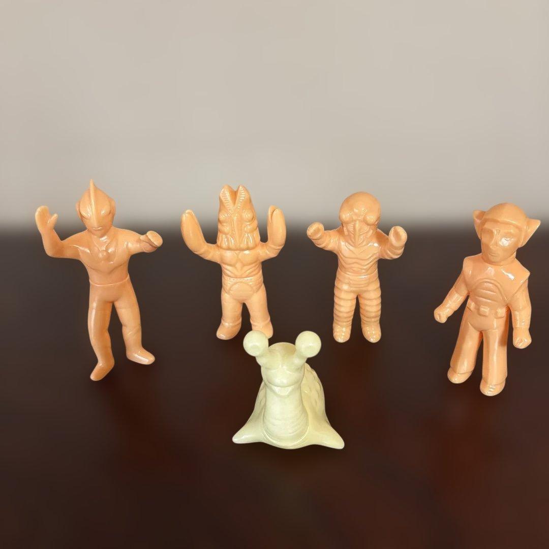 M1号 ミニ福袋 ブルマァク　怪獣シリーズ　ウルトラQ未塗装　ソフビ　2000年