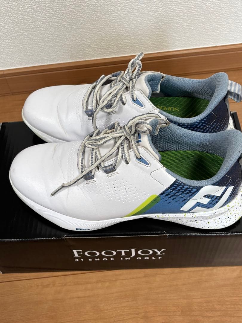 良品★フットジョイ FJ FUEL ゴルフシューズ 55429J 箱付