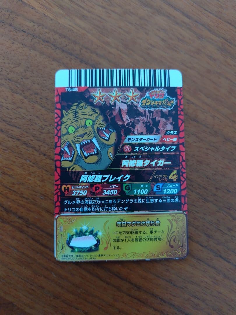 トリコイタダキマスター