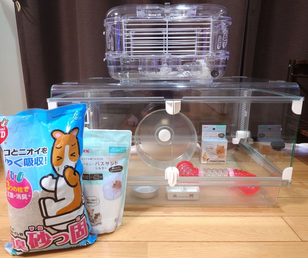 GEX グラスハーモニー 600 小ゲージ300等セット【ハムスター 小動物用】