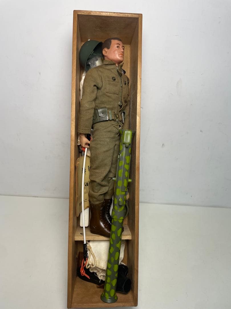 【1964年製】G.I.ジョー ビンテージ兵士 フィギュア 装備付 HASBRO
