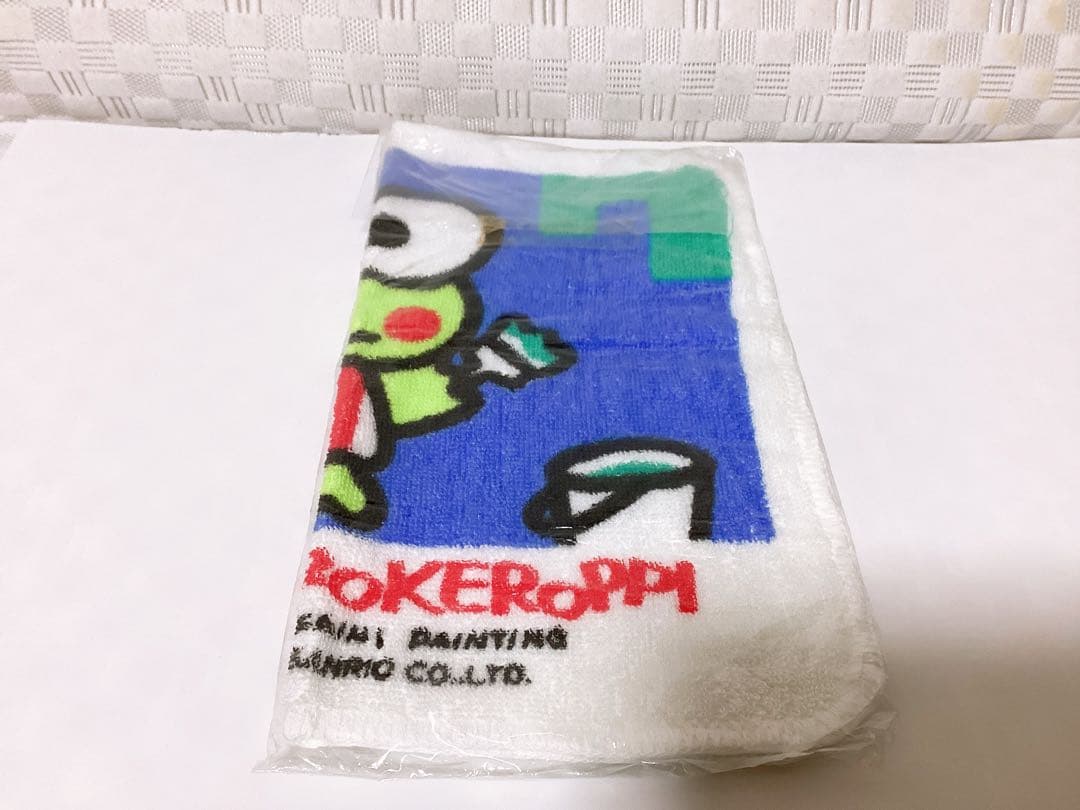 昭和レトロ サンリオ❤︎けろけろけろっぴ❤︎ ハンドタオル&巾着袋セット⭐️特典付き⭐