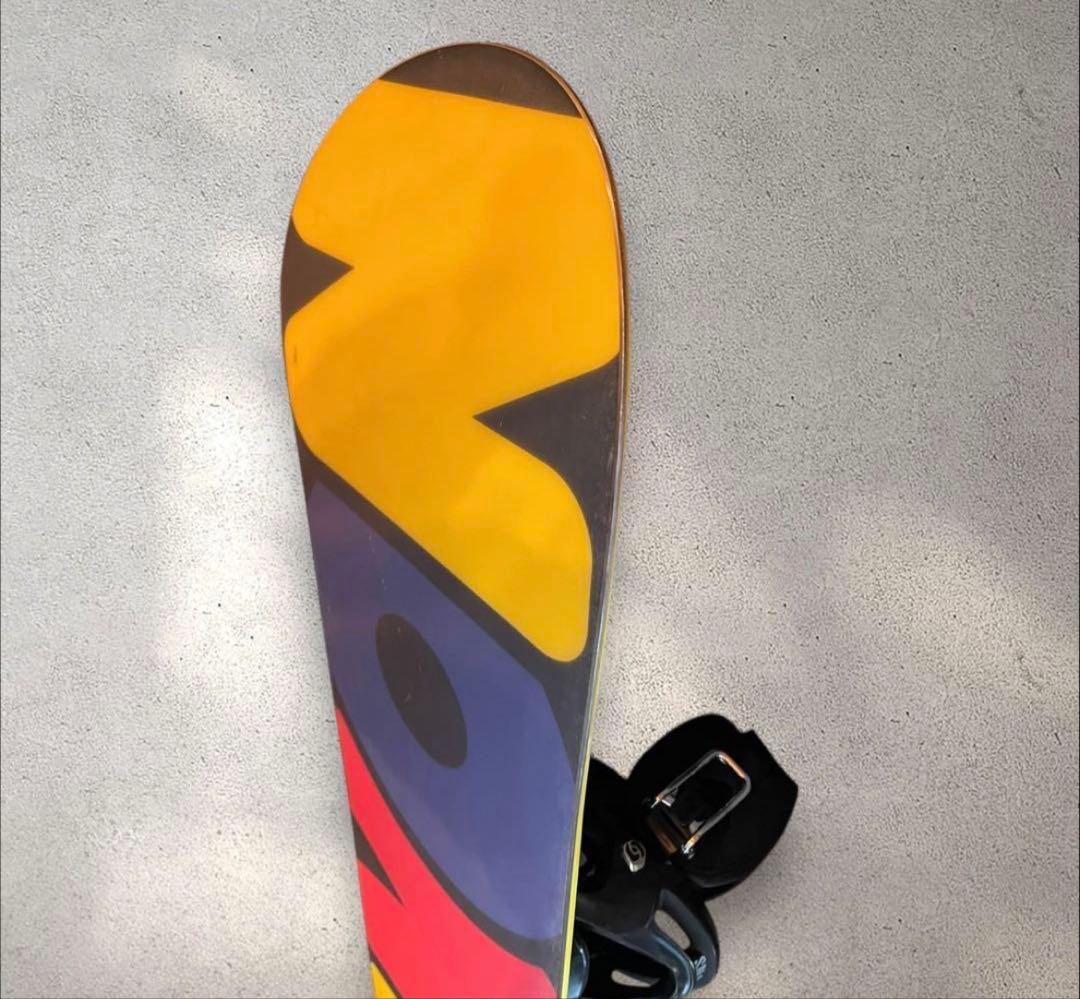 SALOMON スノーボード 143cm ビンディング付き