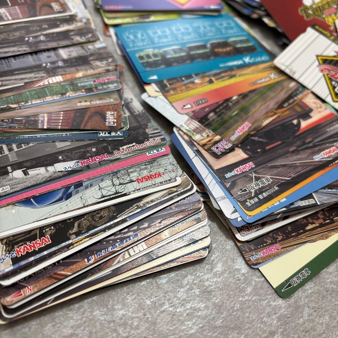 レトロ　レア　交通系カード　中古　大量まとめ売り　約650枚