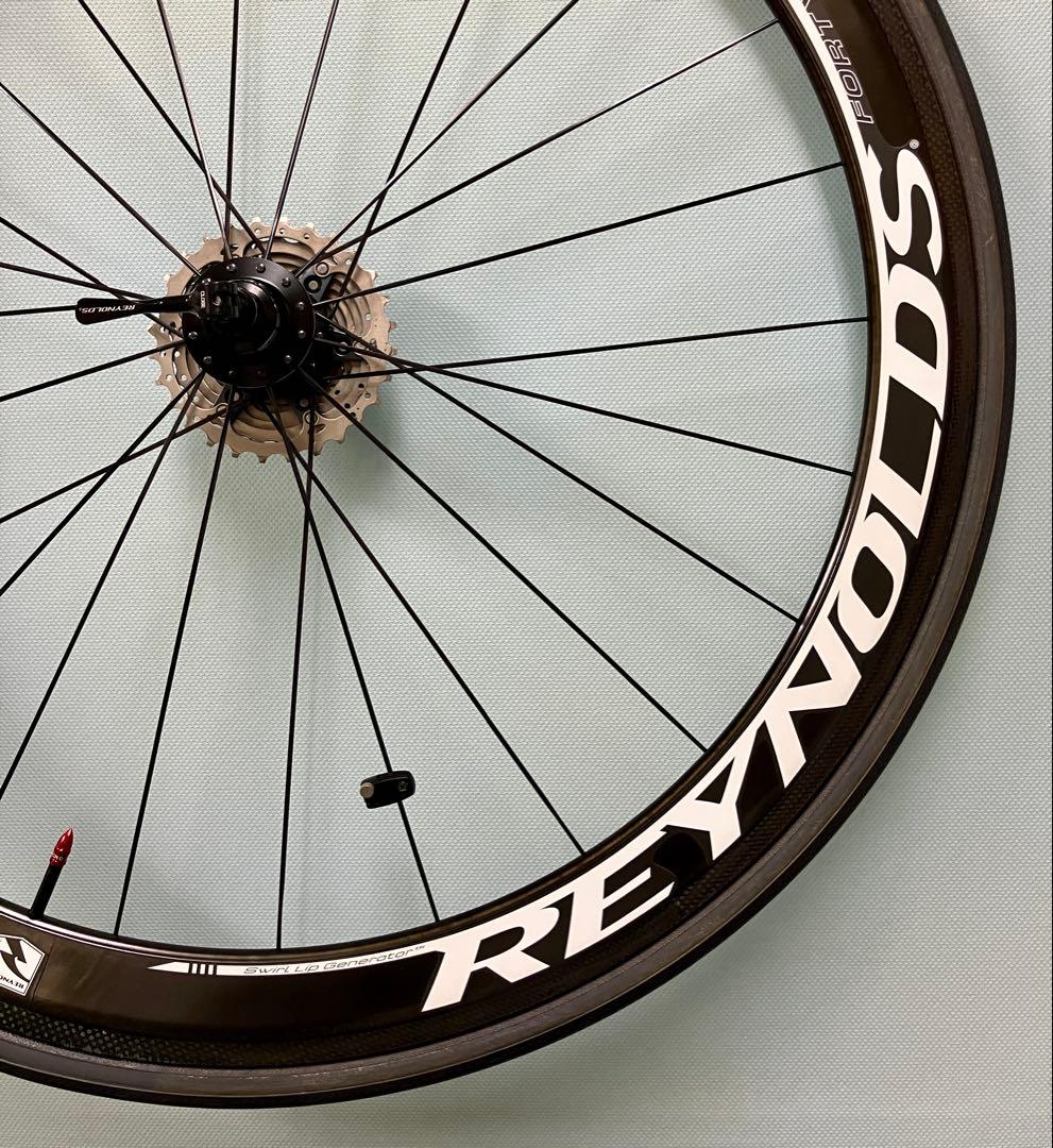 REYNOLDS 46超軽量カーボンホイール F&R チューブラー