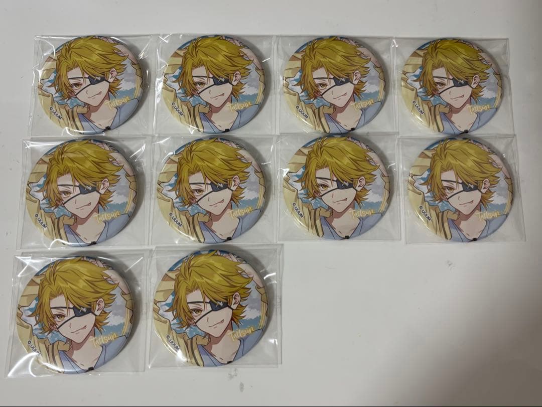 【最終値下げ】カラフルピーチ たっつん ひらかたパーク 缶バッジ10個セット