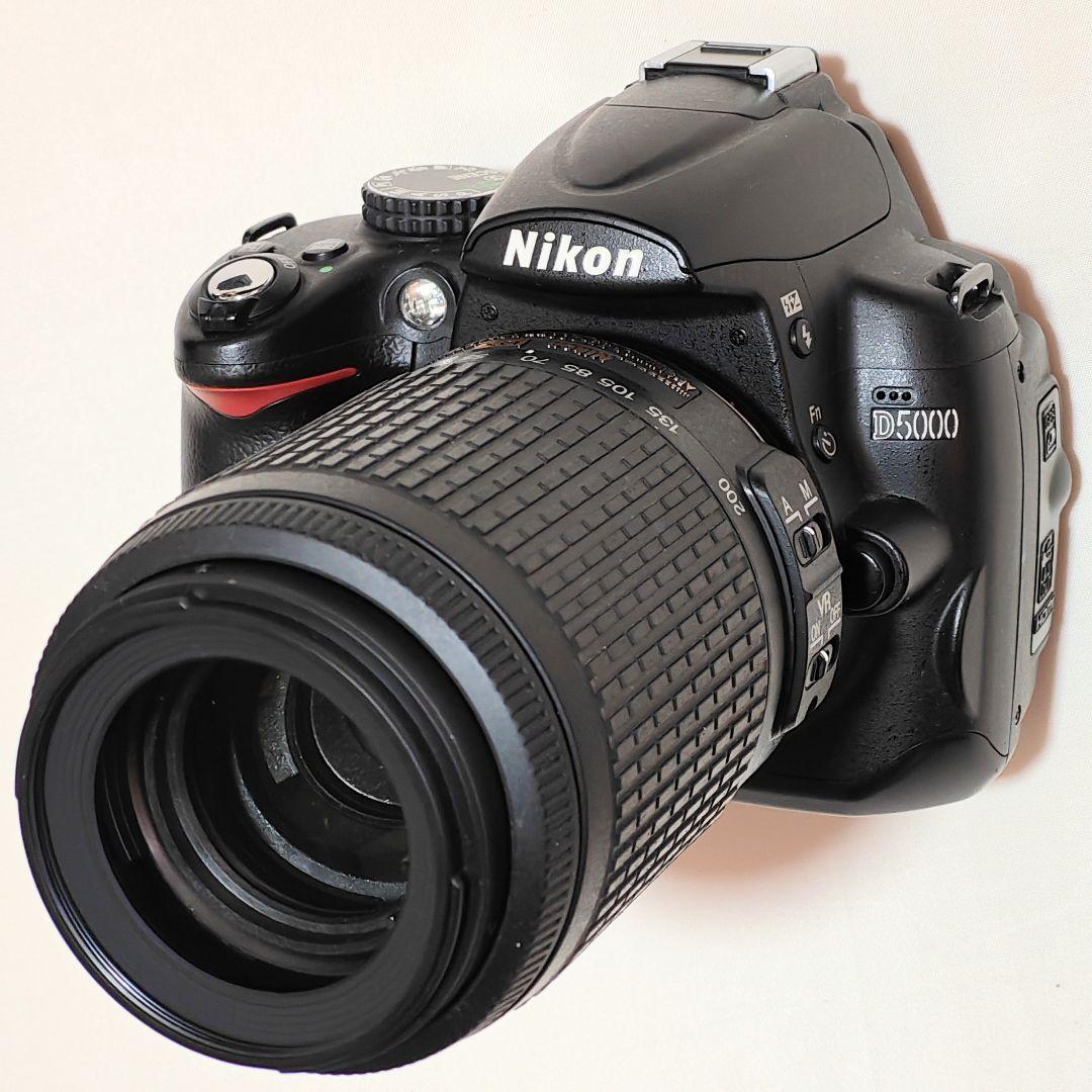【値下げ】Nikon D5000 デジタル一眼＋AF-S 55-200mm VR