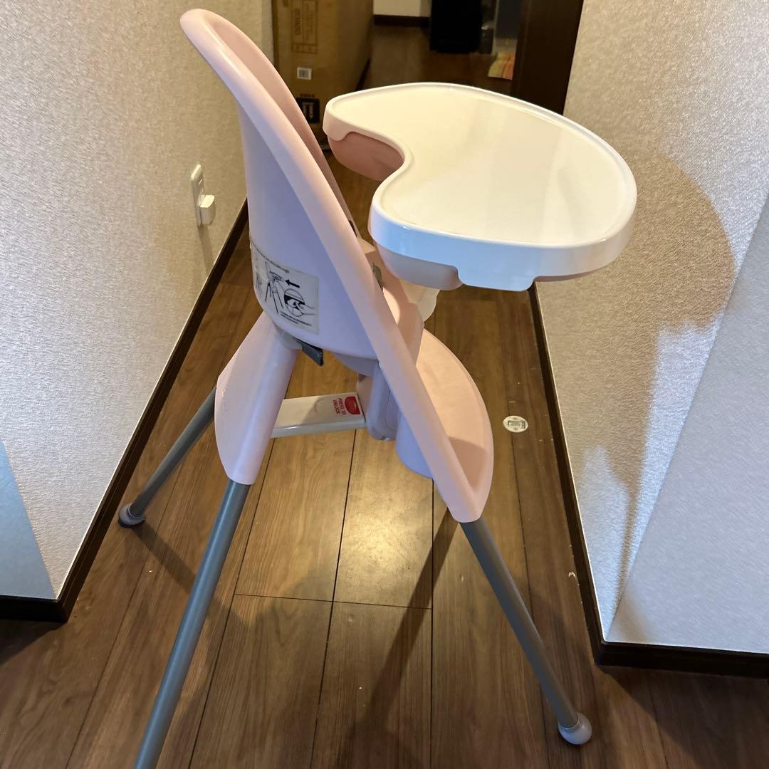 美品　激レアピンク　BABYBJÖRN 高椅子 ベビー