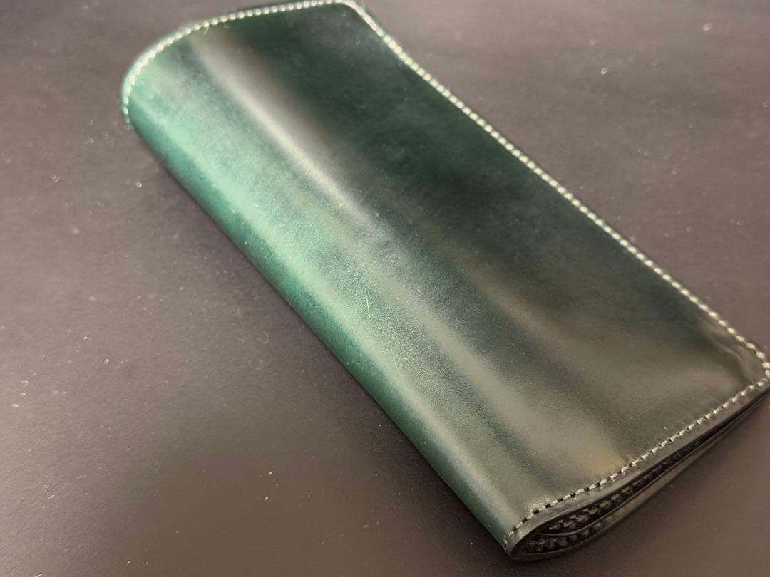 WILDSWANS COOPER シェルコードバン　グリーン