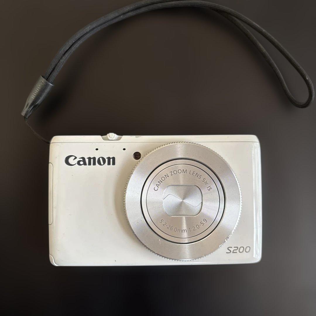 Canon PowerShot S200 ホワイト