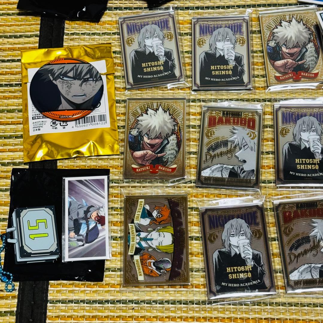 公*o様 まとめ 僕のヒーローアカデミア 缶バッジ コースター 等 グッズ セッ