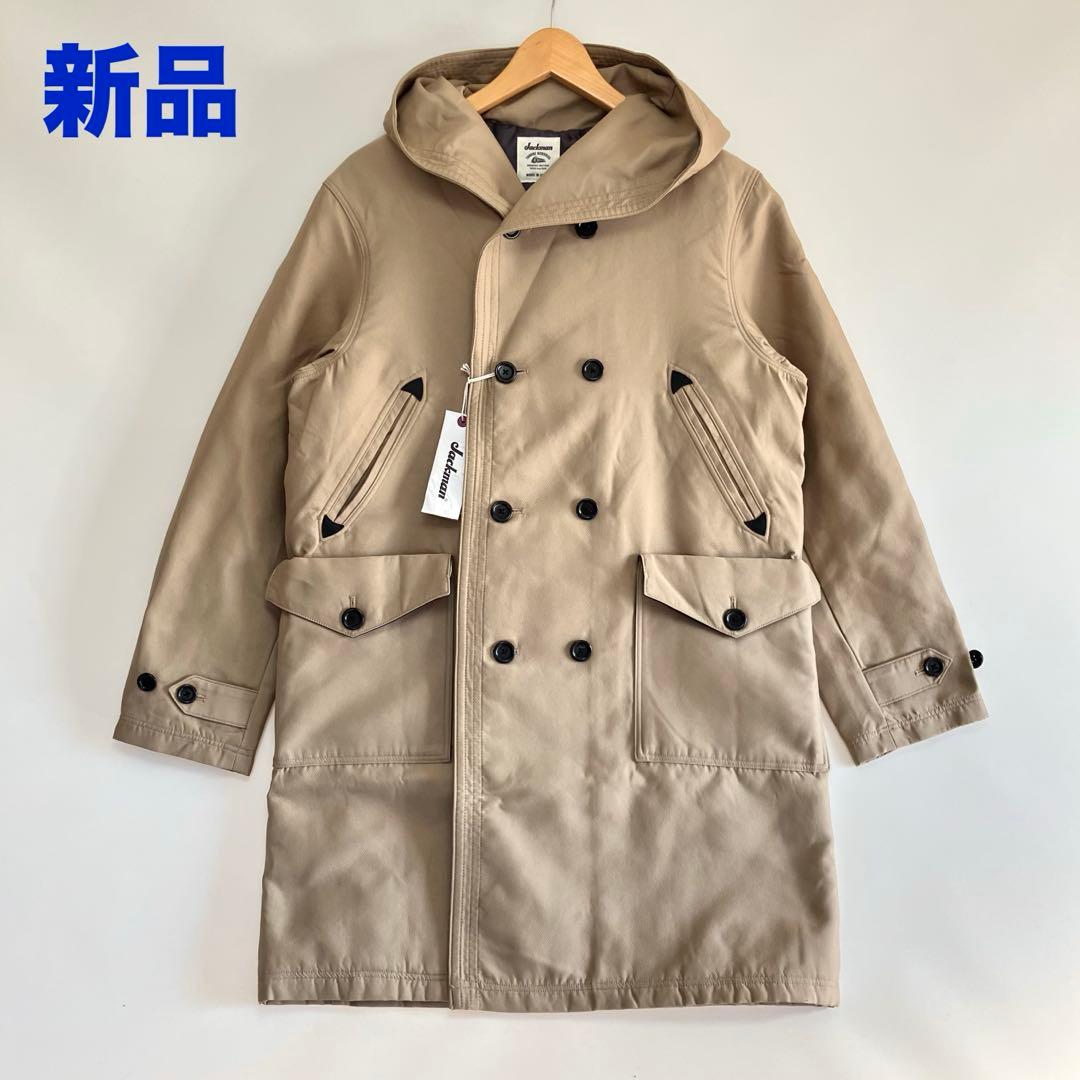 新品 Jackman Spectator Coat Beige M