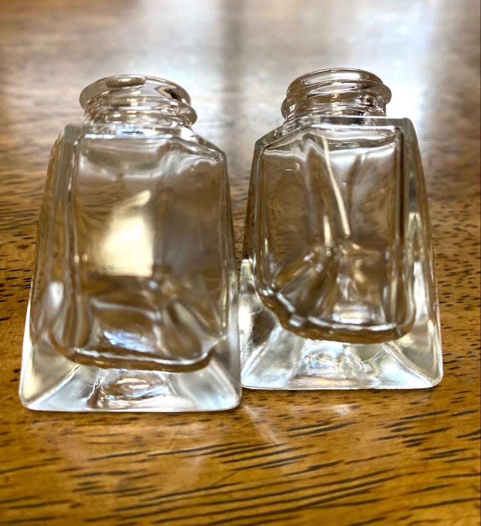 銀製 バスケット型 塩・胡椒入れセット日本製. 珍しい物品