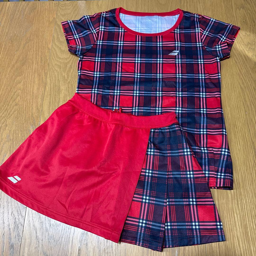 バボラ　テニスウェア　TシャツLサイズ　スコートOサイズ　2点セット