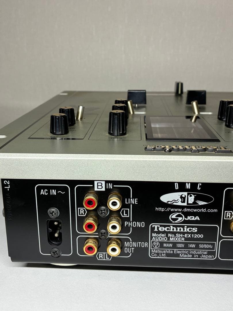 美品　Technics DJミキサー SH-EX1200 動作確認済み　送料無料