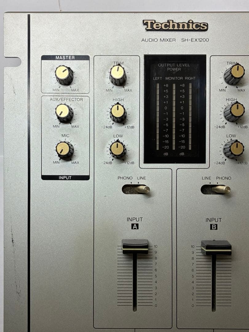 美品　Technics DJミキサー SH-EX1200 動作確認済み　送料無料
