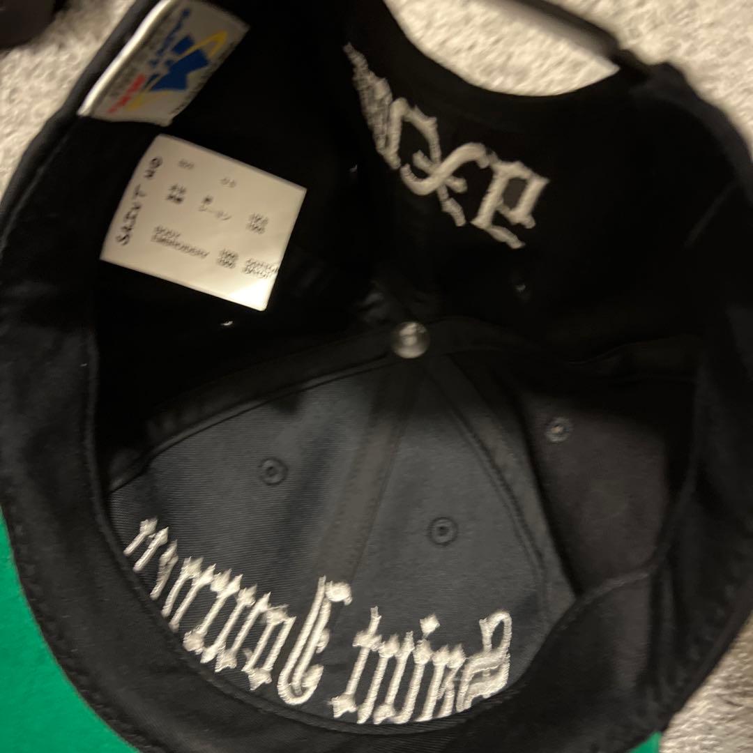 SAINT MICHAELセントマイケル 24AW 6パネルキャップ　BLACK