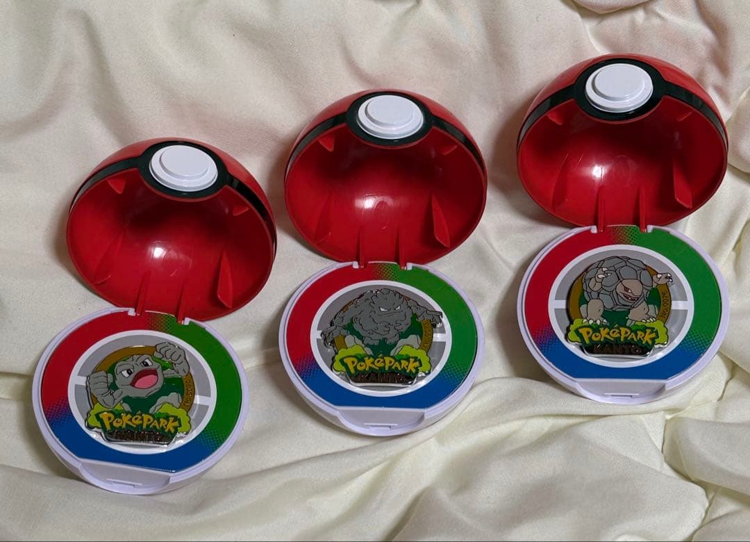 ポケパーク　カントー　限定　イシツブテ　ゴローン　ゴローニャ　コンプセット