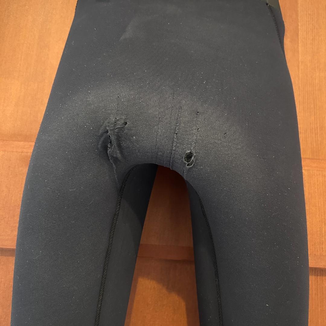 キッズ　125㎝　冬用　５×３　ジャージフルスーツ　ウエットスーツ　裏起毛