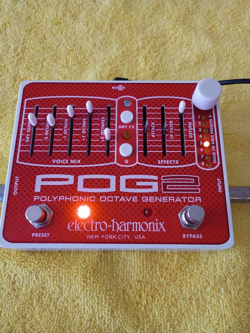 ギター electro-harmonix POG2