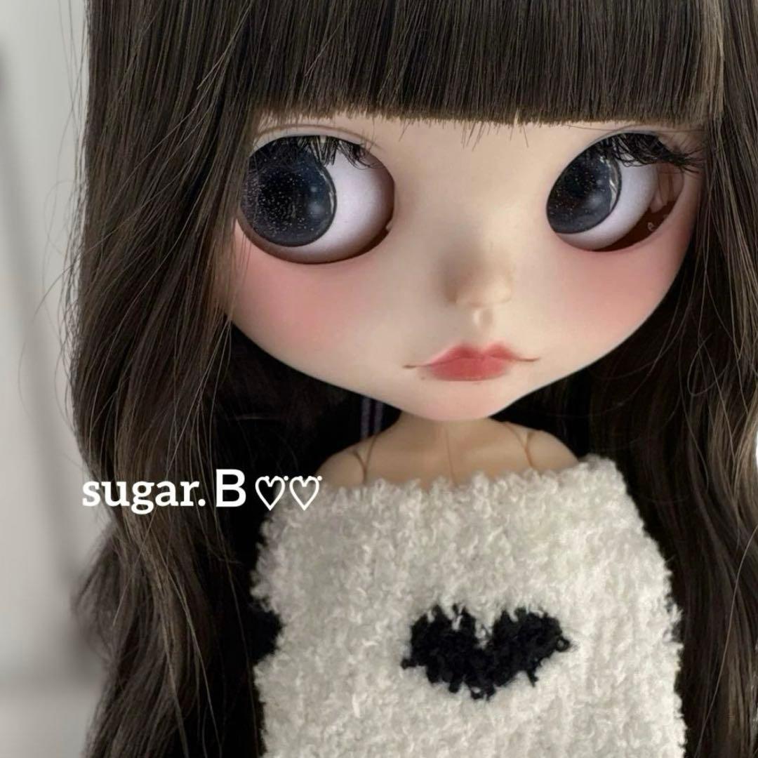 ☆☆けんちゃん☆☆♡アイシードールカスタム❤︎チョコレートブラウン❤︎