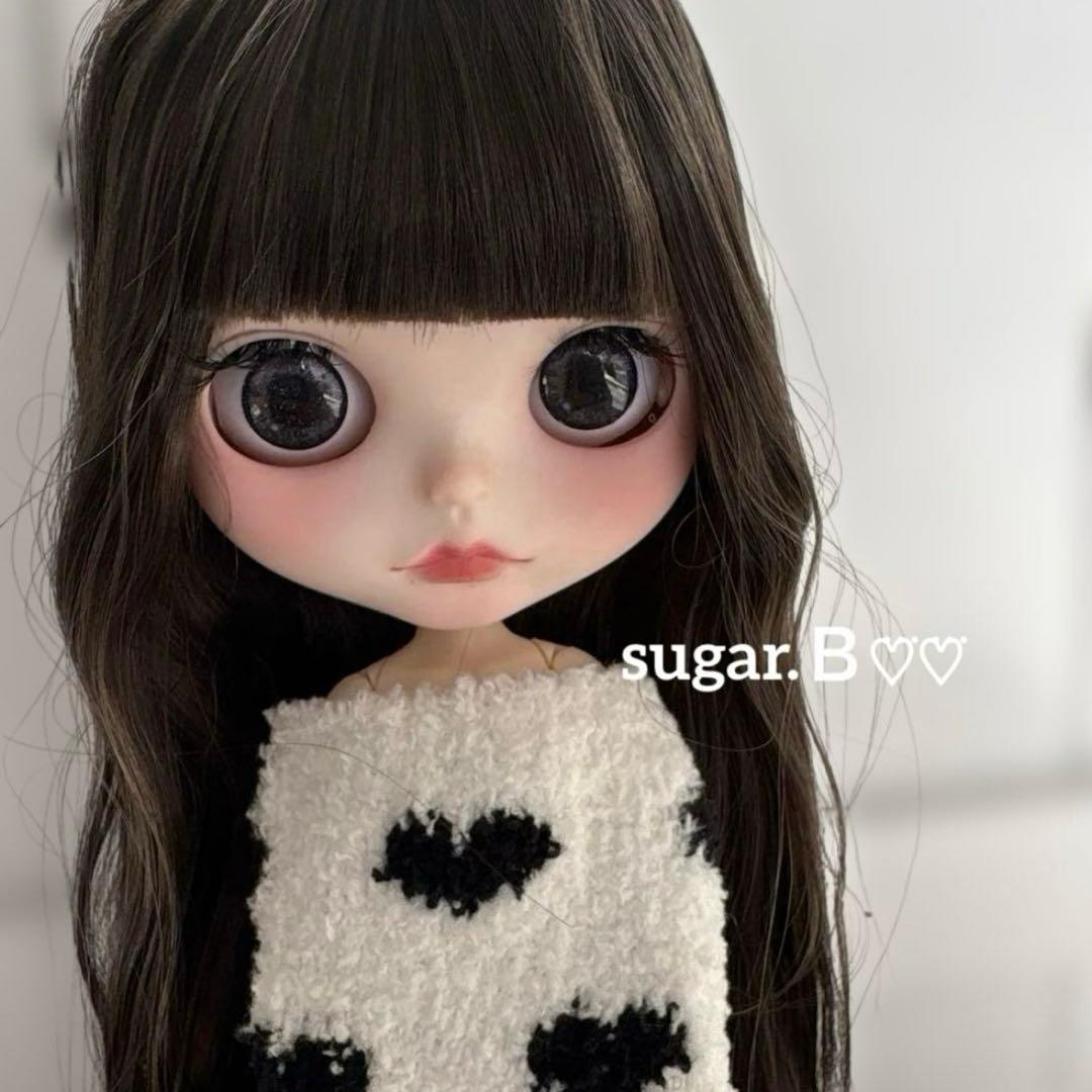 ☆☆けんちゃん☆☆♡アイシードールカスタム❤︎チョコレートブラウン❤︎