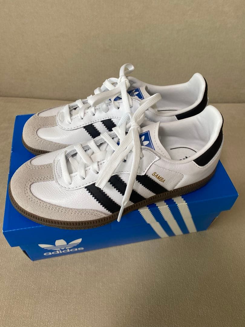 新品19cm adidas SAMBA OG C