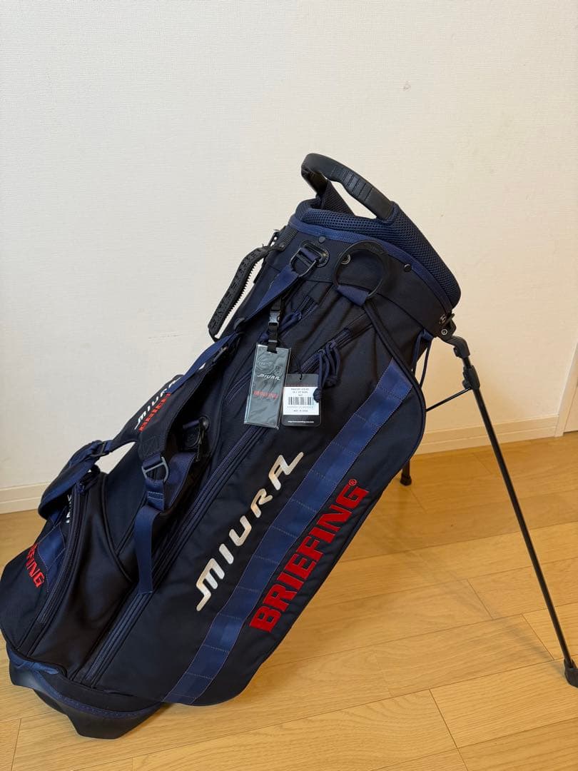 MIURA BRIEFING ゴルフ ネイビー