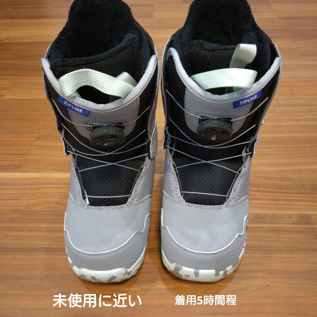 バートン 子ども用スノーボードブーツ グレー 24cm