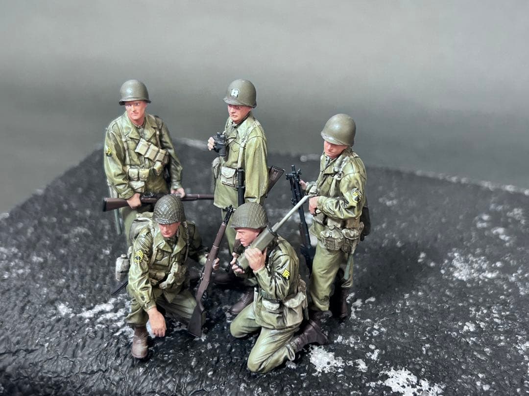 1/35 アメリカ偵察兵セット　塗装済み完成品　タミヤ