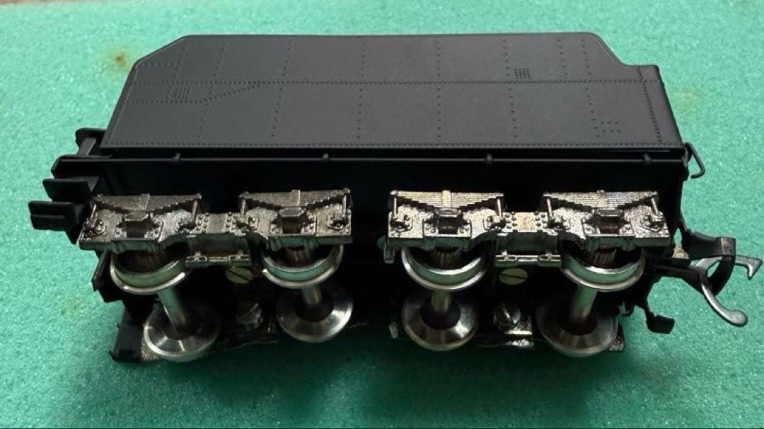 MSK HOゲージ D60 38 蒸気機関車 金属製 テンダー付 真鍮モデル