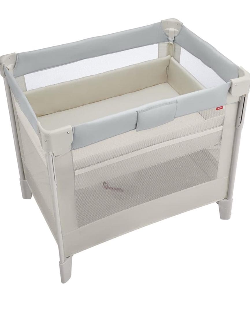 【美品】【下段未使用】 Aprica ベビーベッド ココネルエアー 折りたたみ