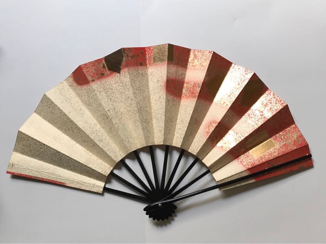 飾り扇②　京扇子　山武扇舗　扇子立て付き