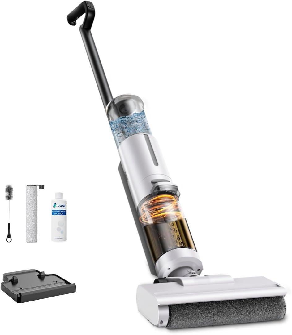 水拭き掃除機 乾湿両用クリーナー 吸引＆水洗い＆拭き取り3in1 PSE済み