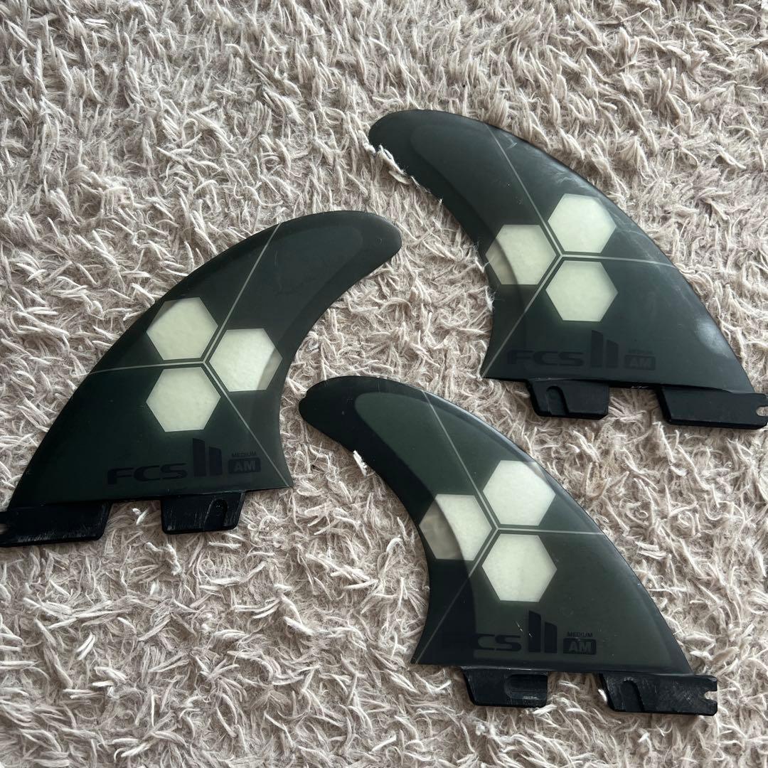 FCS II AirCore サーフボードフィン 3枚セットMサイズ