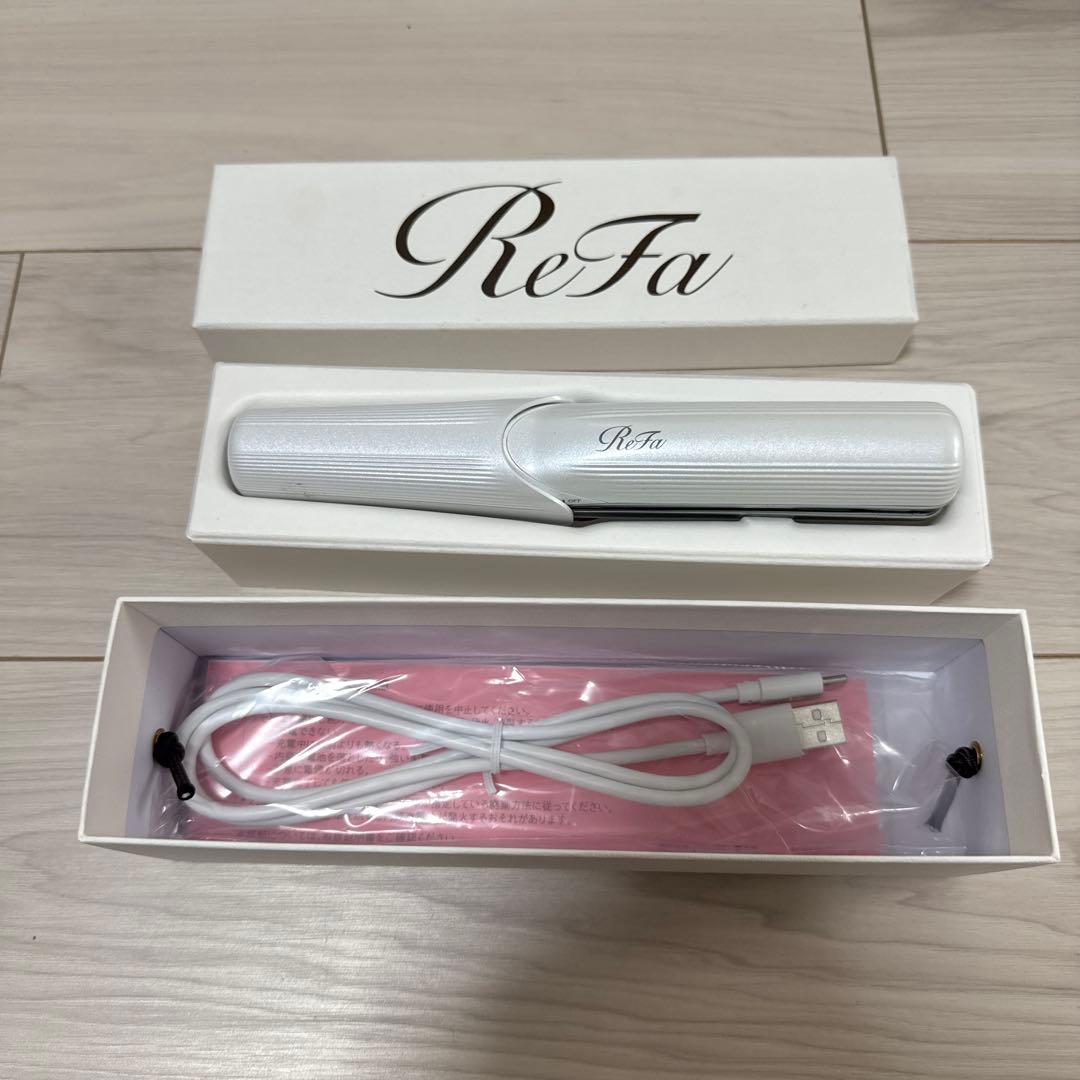 ReFa 充電式ヘアアイロン ホワイト