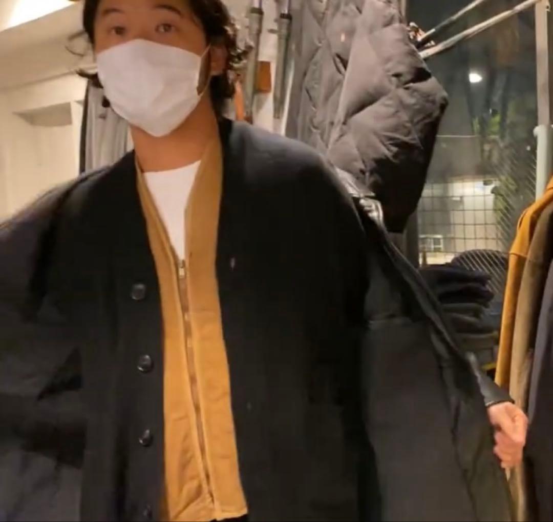 ビンテージ カーハート ダック 裏ボアベスト デッドストック ovy 大藤