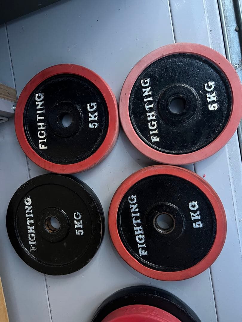 ファイティングロード　プレート 5キロ5枚7.5キロ1枚