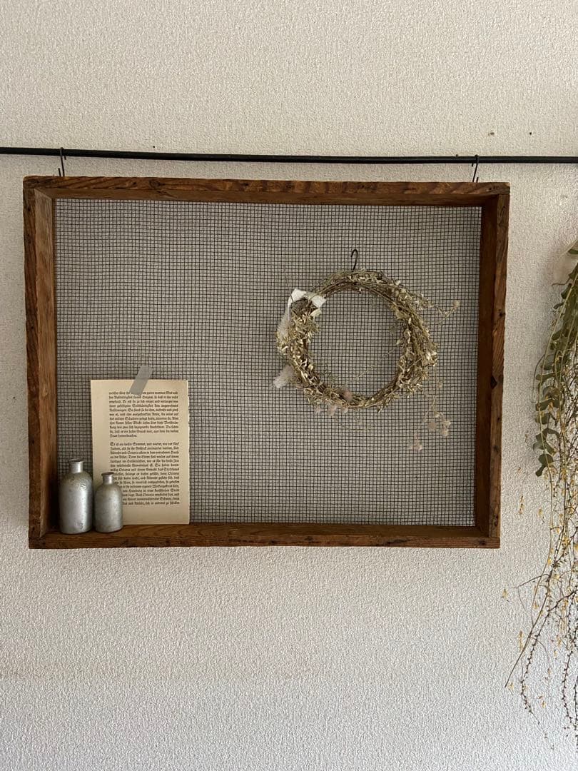 木枠網　古道具　①