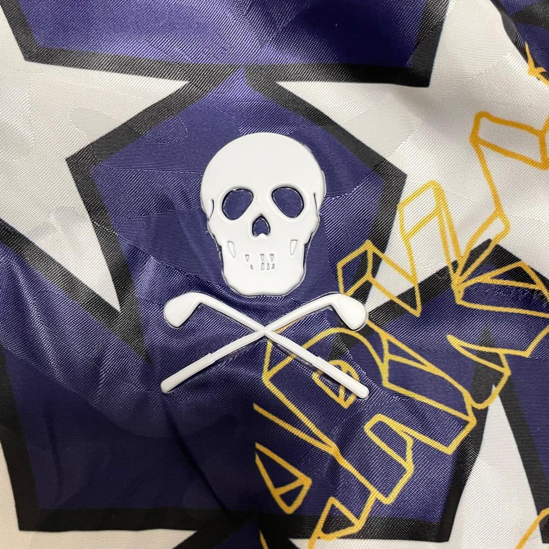 極美品 キムタク着用 マークアンドロナ ナイロンジャケット 星柄 迷彩 50