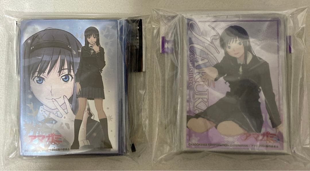 【希少】 アマガミSS 森島はるか スリーブ 2種 新品 未開封