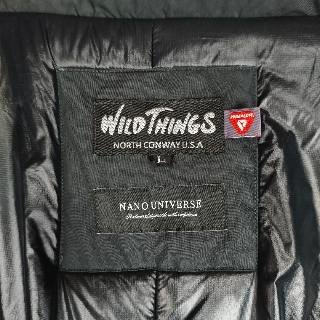 定価55,000円 ワイルドシングス ナノユニバース 別注 モンスター パーカー