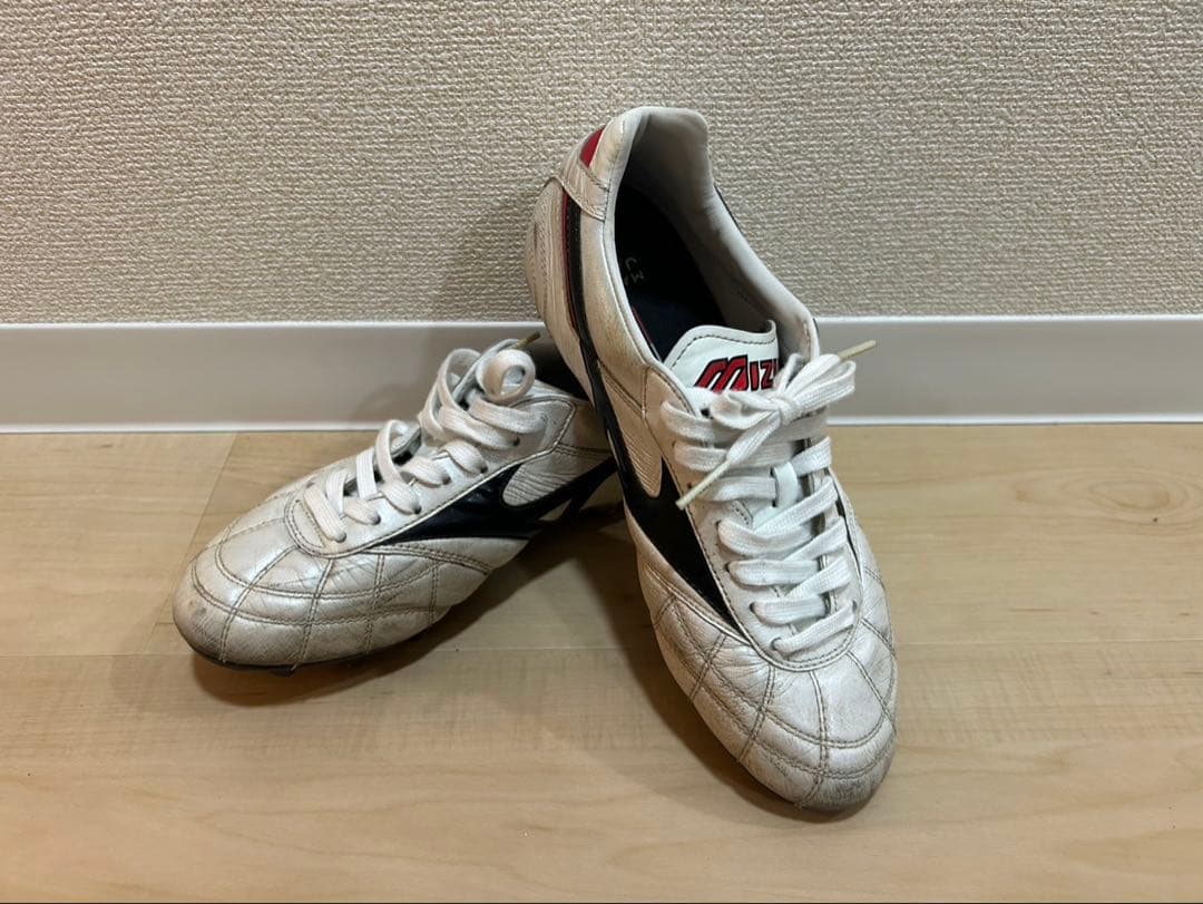 Mizuno Morelia サッカーシューズ ホワイト/ブラック