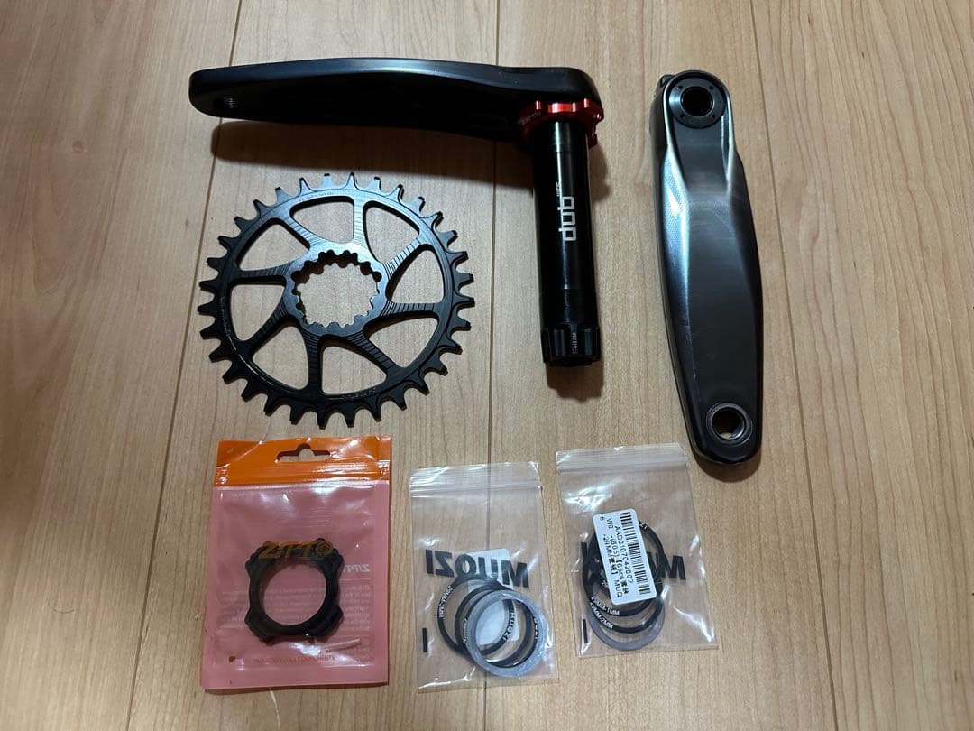 軽量 SRAM X1 EAGLE WIDE クランク 170mm スラム 12S