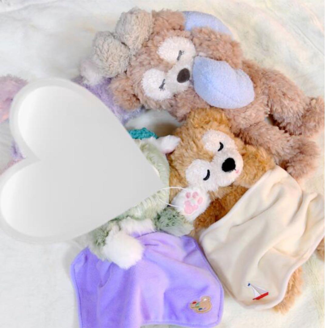 ダッフィー　シェリーメイ　スウィート・ドリームス　ぬいぐるみ　Disney