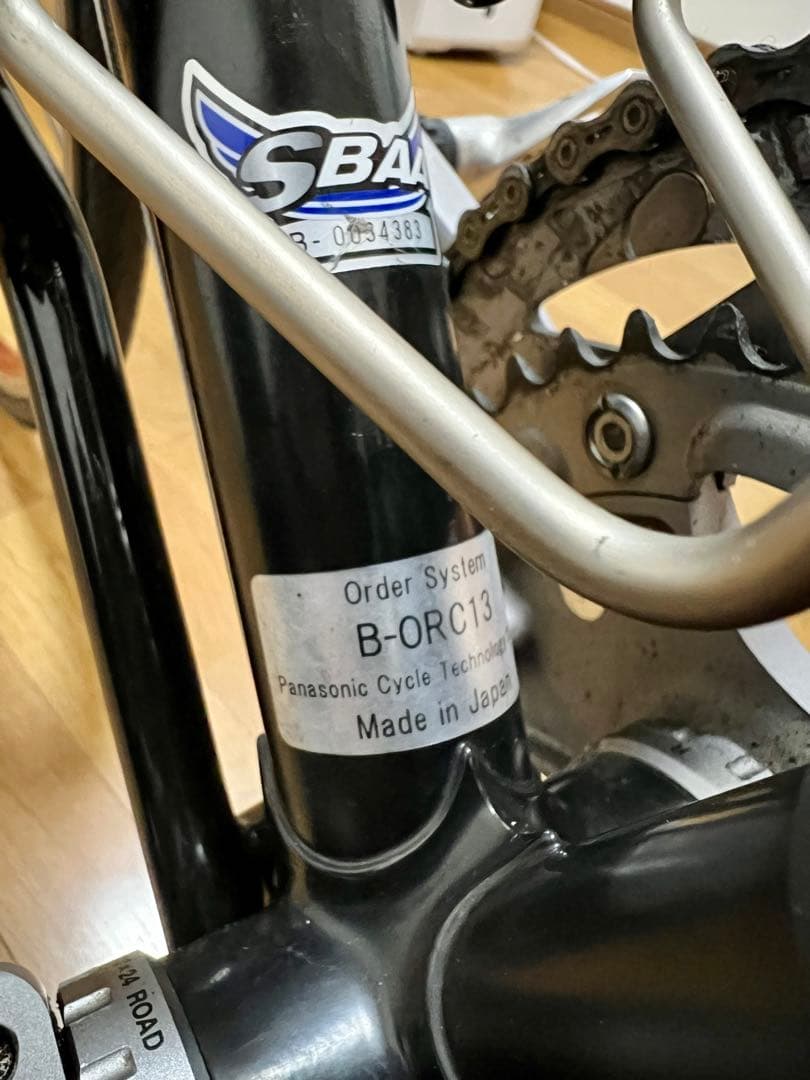 （レア）Panasonic ORC13 コンポ105 パナソニック　クロモリ