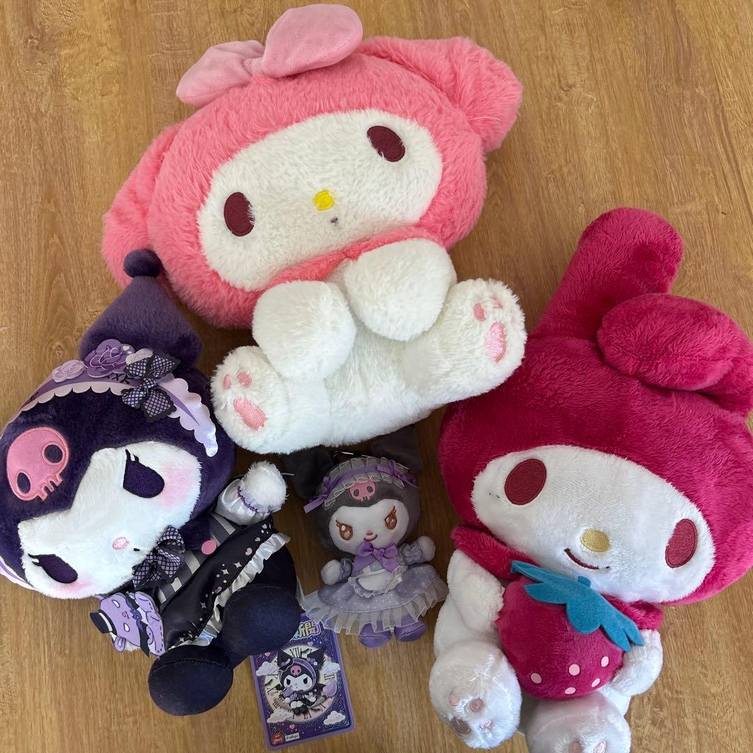 マイメロディ クロミちゃん ぬいぐるみセット