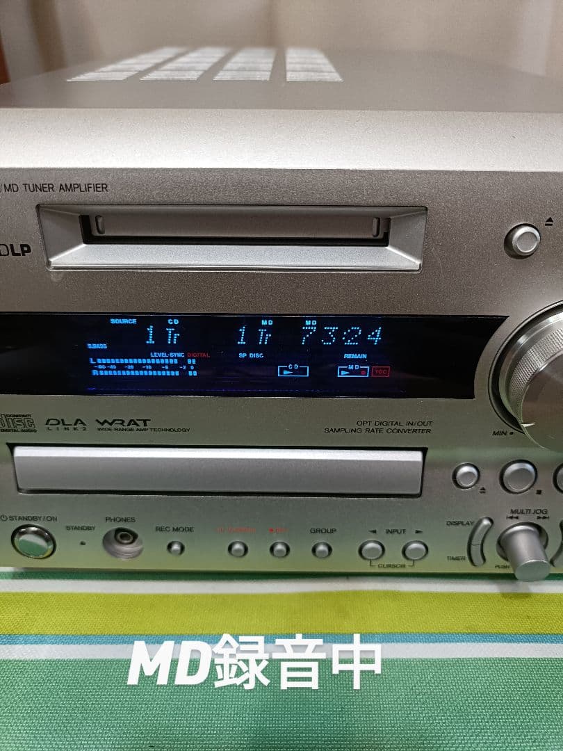 ONKYO FR-X7A CD,MD,FM/AM　整備済　完動品　リモコン付