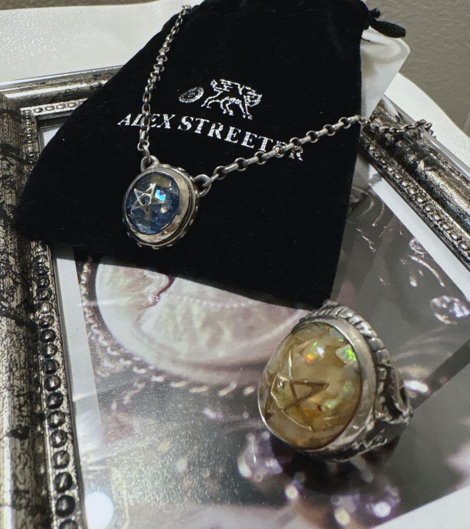 美品 アレックスストリーター クラックベイビーエンジェルハート ペンダント